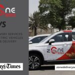 Zone Delivery's electric vehicles added to food delivery fleet for sustainable and efficient service.