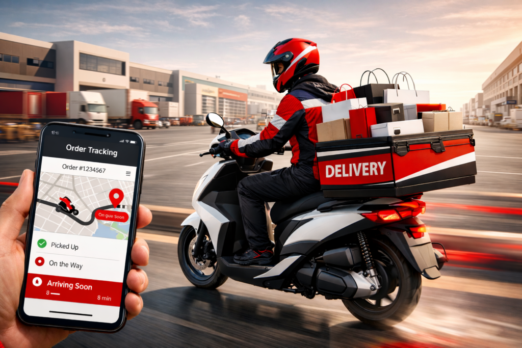 Retail Delivery Service in Dubai Investment Park