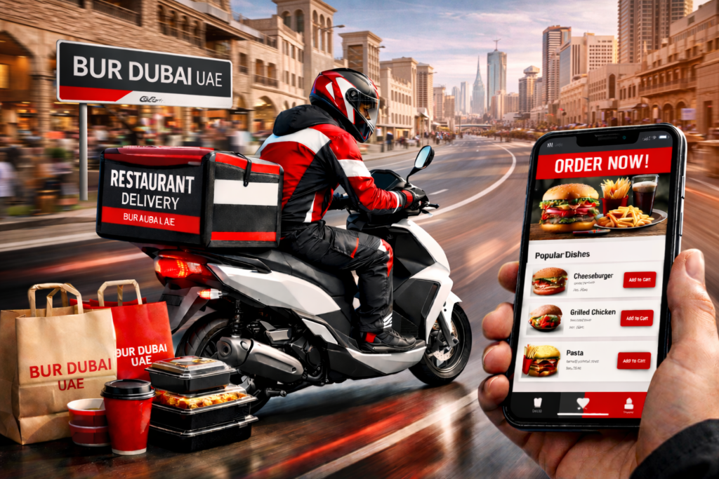 Restaurant Delivery Service in Bur Dubai