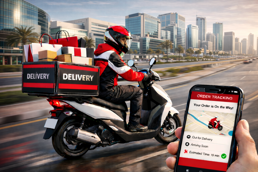Retail Delivery Service in Dubai Internet City