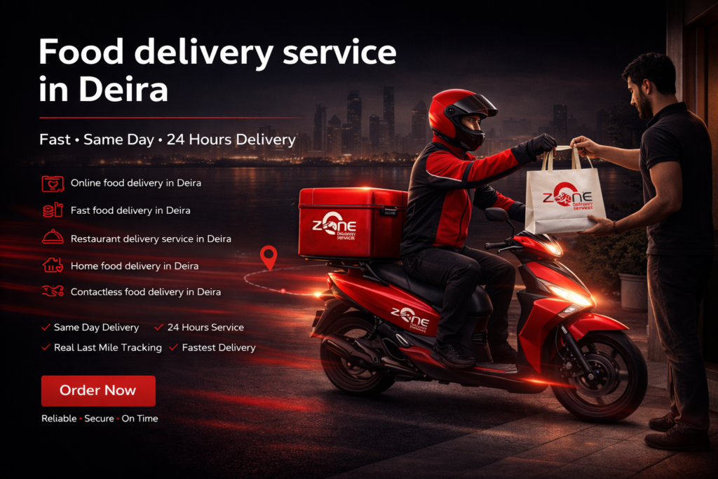 Food delivery service in Deira