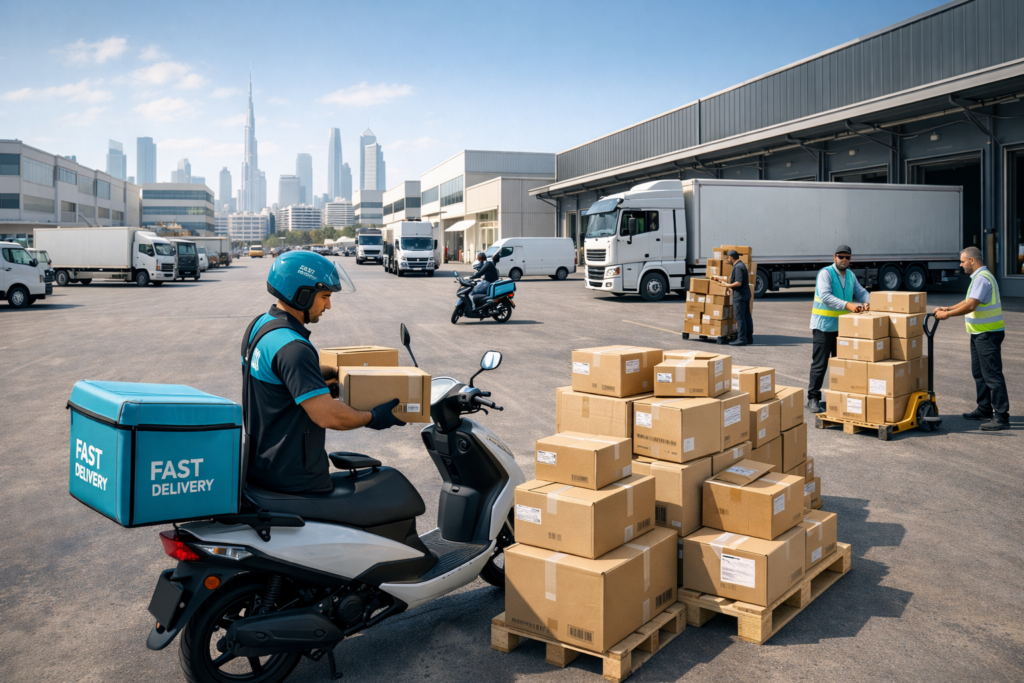 Ecommerce Delivery Service in Ras Al Khor