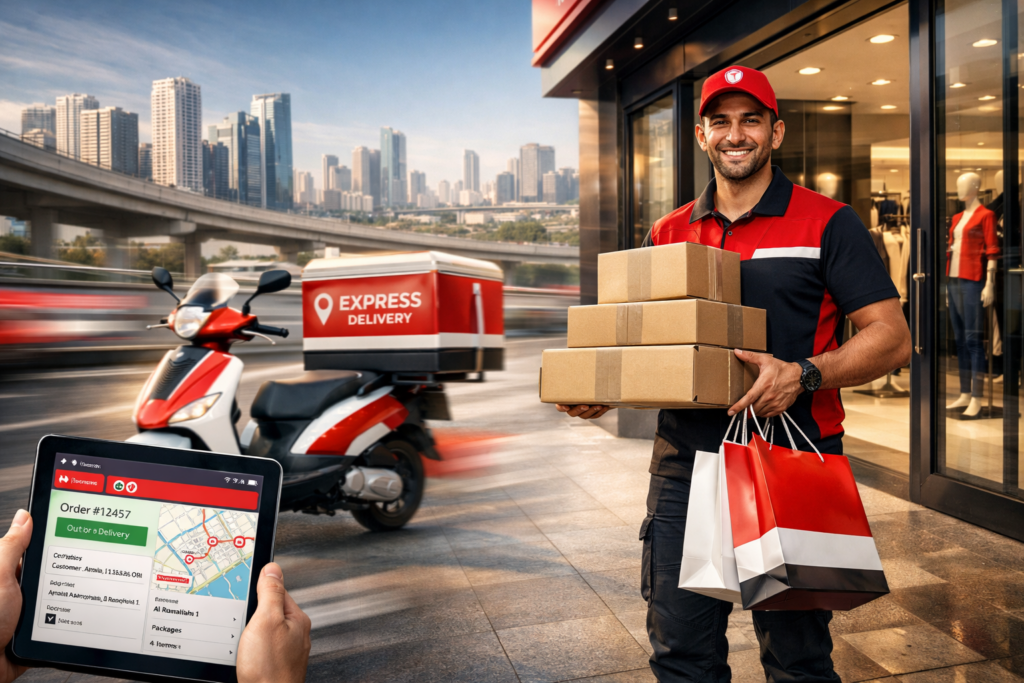 Retail Delivery Service in Ajman