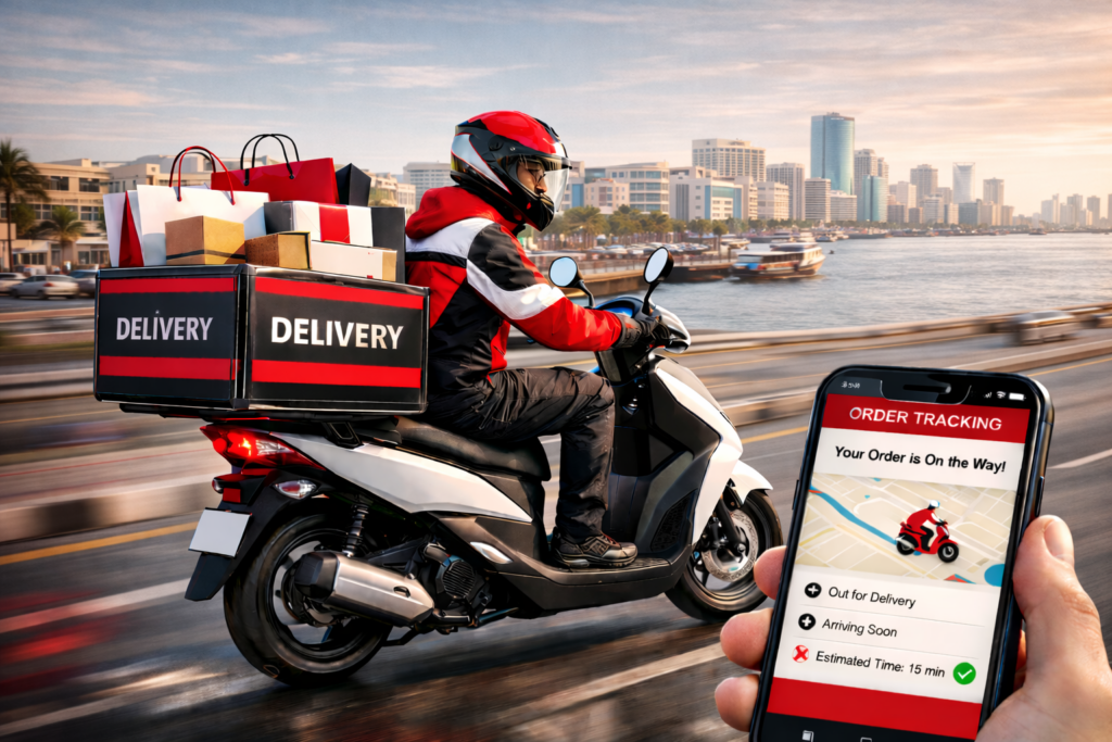 Retail Delivery Service in Al Hamriya