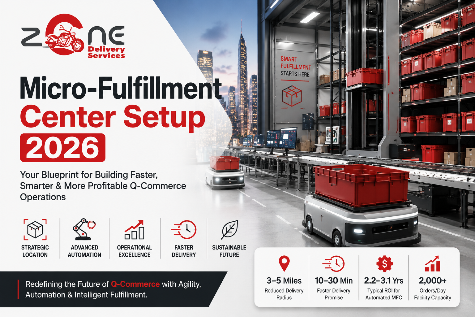 Micro-Fulfillment Center Setup 2026 — Zone Delivery Services Blueprint for Faster Q-Commerce Operations